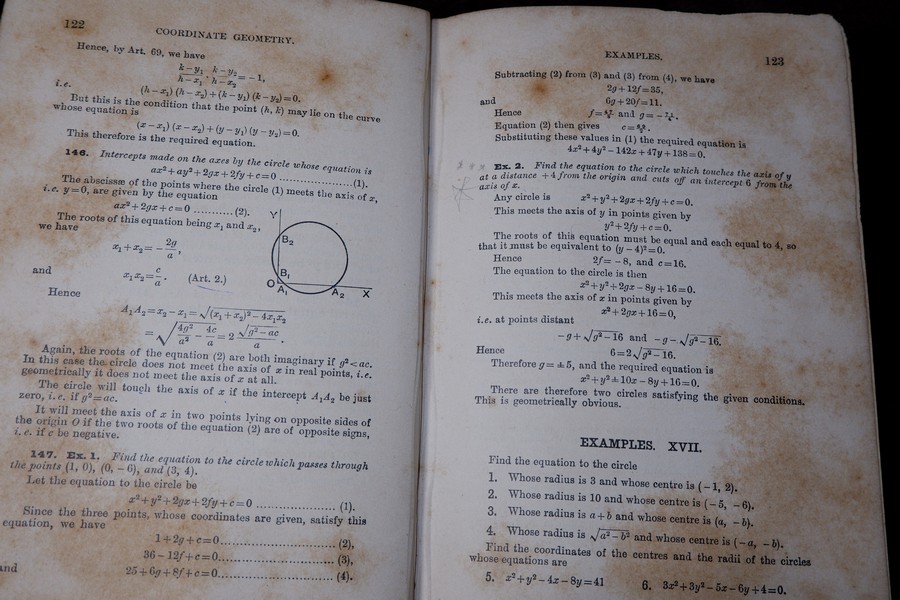 The Element of Coordinate Geometry by Macmillan and Co ., Limited ปี 1955