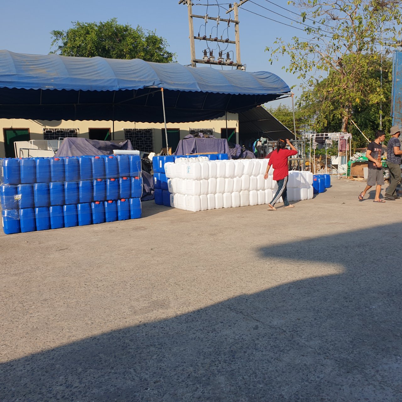 แกลลอน 20 ลิตร สีน้ำเงิน