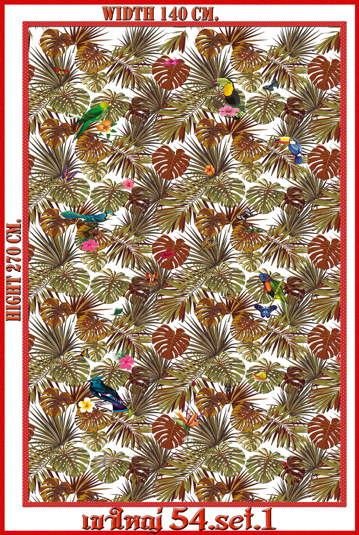 วอลเปเปอร์รูปภาพติดผนังสั่งทำ เขาใหญ่ 54(ลายเล็ก) มีภาพให้เลือกกว่า 50,000 ภาพ ออกแบบกราฟฟิค หรือ รูปภาพตามที่ท่านกำหนด ในสไตล์ท่านเอง "custom made"