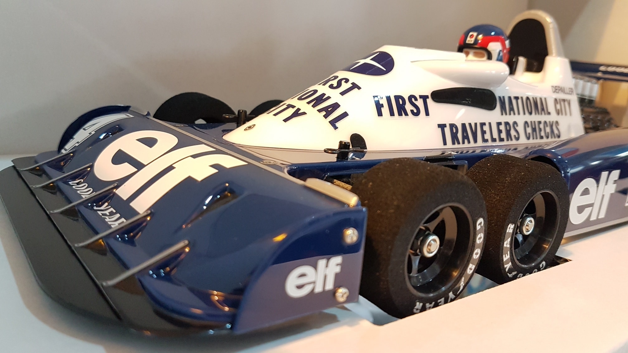 XB Tyrrell P34 Six Wheeler 1977 Monaco GP (F-103)