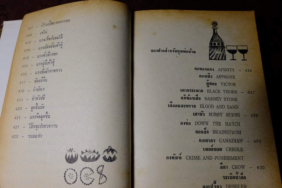 อาหารนานาชาติ โดย ศิริอนงค์ ปกแข็ง 463 หน้า ปี 2516