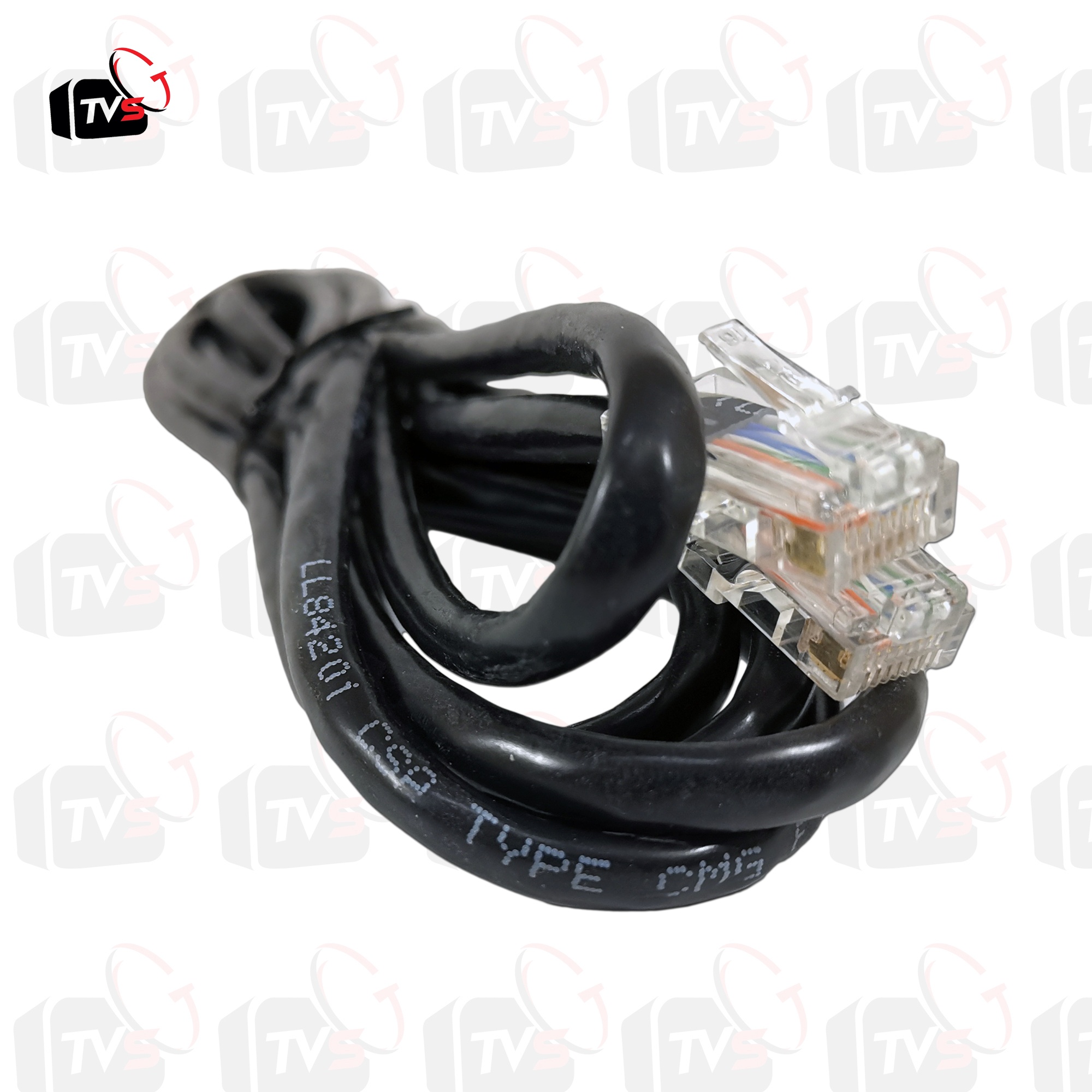 สาย LAN สำเร็จรูป CAT5e ยาว1.5 เมตร สีดำ หัว RJ45 เก็บไว้เผื่อใช้งาน เชื่อมต่ออินเทอร์เน็ตสะดวก ไม่ต้องเข้าหัวเอง