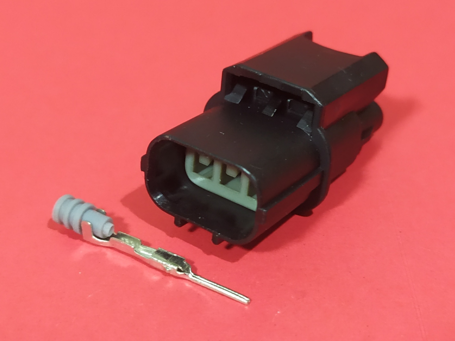 3 พิน ดำ/เทา (บ่ากลาง) #4739