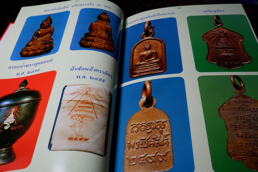 หนังสือรวมถาพพระวัดบวรนืเวศฯ ฉบับสมบูรย์ โดย คณะศิษย์วัดบวนนิเวศ ปกเเข็ง