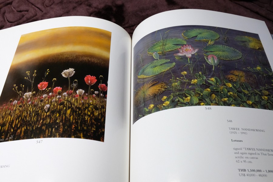 IMPORTANT THAI PAINTINGS by CHRISTIE'S THAILAND (Pre-Order สอบถาม)