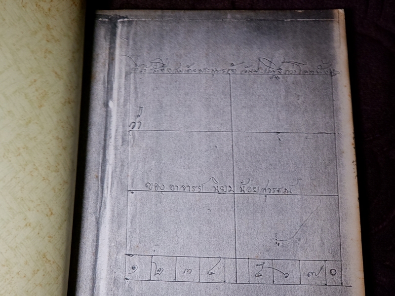 ตำรายาไทยเเผนโบราณ เขียนด้วยลายมือ เล่ม 3 ของ พระอาจารย์นิยม วัดเขาตะเครา จ.เพชรบุรี (Pre-Order สอบถาม)