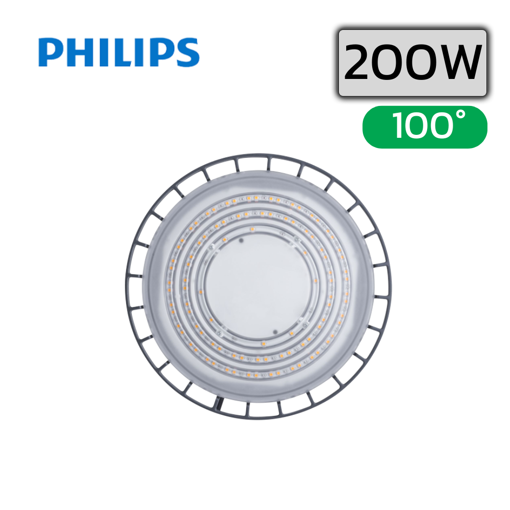 โคมไฮเบย์ LED 200W PHILIPS G4 BY239P LED260 SmartBright