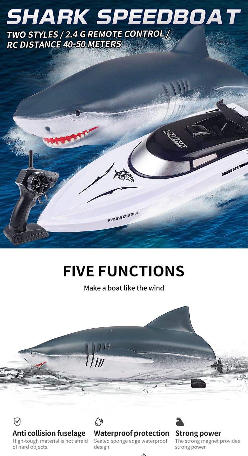 Shark Speedboat