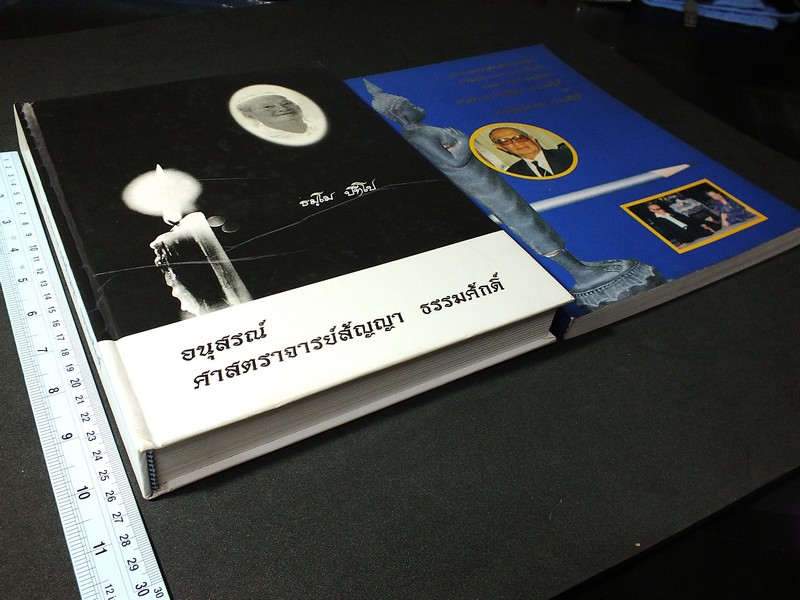 อนุสรณ์ ศาสตราจารย์สัญญา ธรรมศักดิ์ 21 กย.2545 จำนวน 2 เล่ม หนารวม 622 หน้า