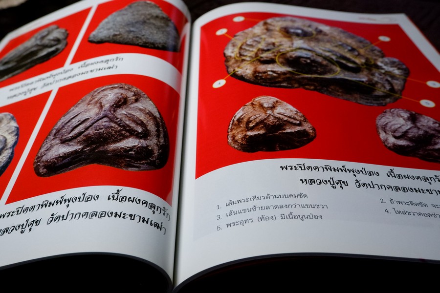 ศึกษาเเละสะสม ฉบับ รวมพระปิดตามหานิยม พิมพ์ 4 สี อาร์ตมันทั้งเล่ม หนา 92 หน้า