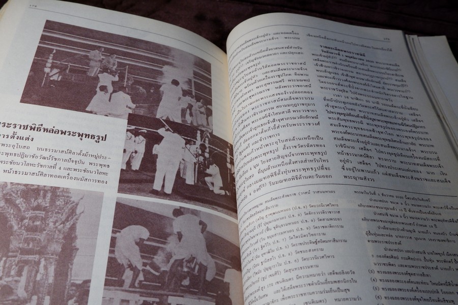 พระภูมิพลพุทธปฏิมา โดย สมชาย พุ่มสะอาด หนา 254 หน้า ปี 2533