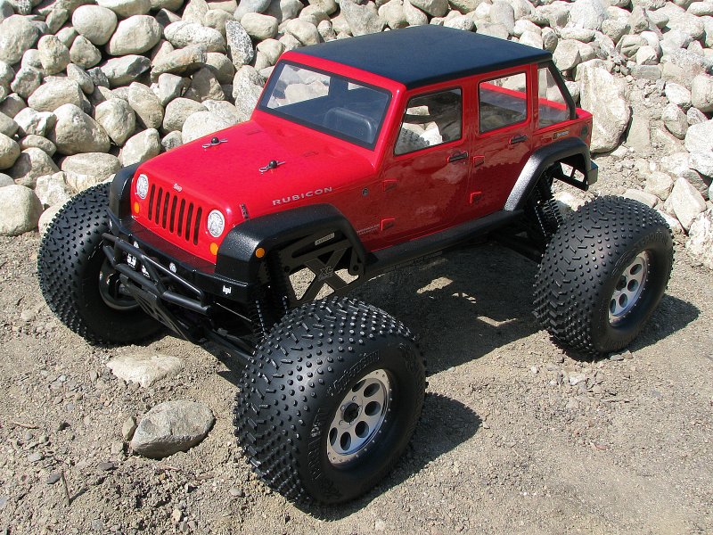 Jeep Wrangler Unlimited Rubicon Body.