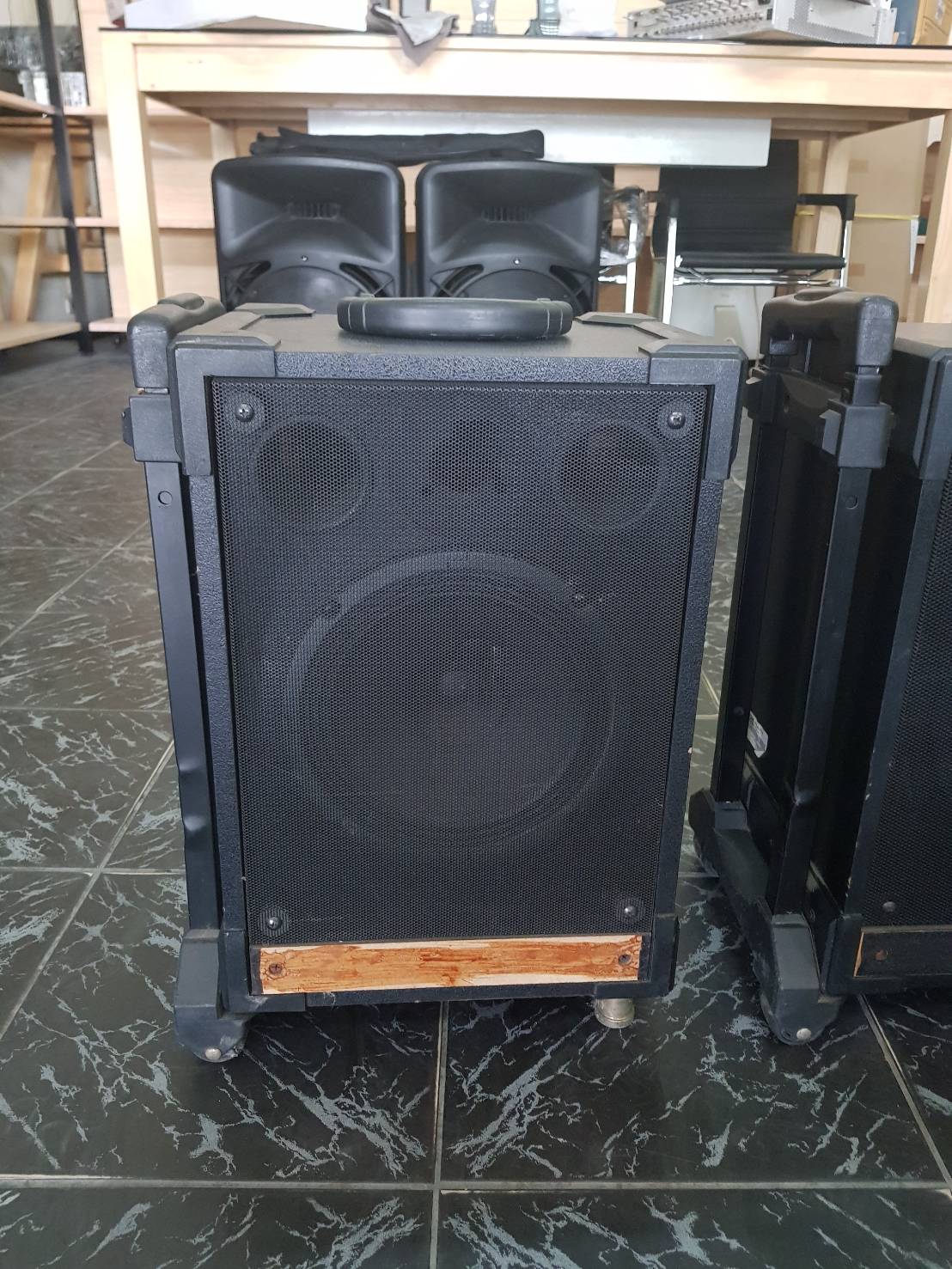 ขายลำโพง weston เปิดไม่ติด ขายตามสภาพ