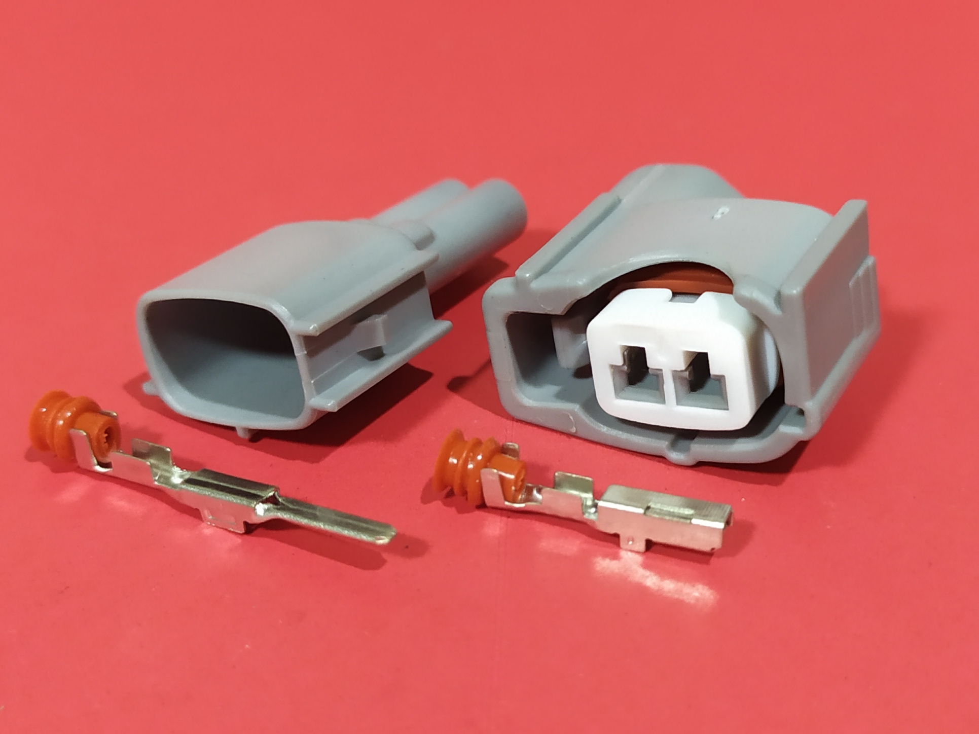 2 พิน เทา หัวฉีด Toyota Isuzu #0611