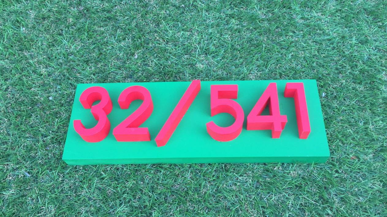 ป้ายบ้านเลขที่ ป้ายสแตนเลสแฮร์ไลน์ทำสียกขอบ