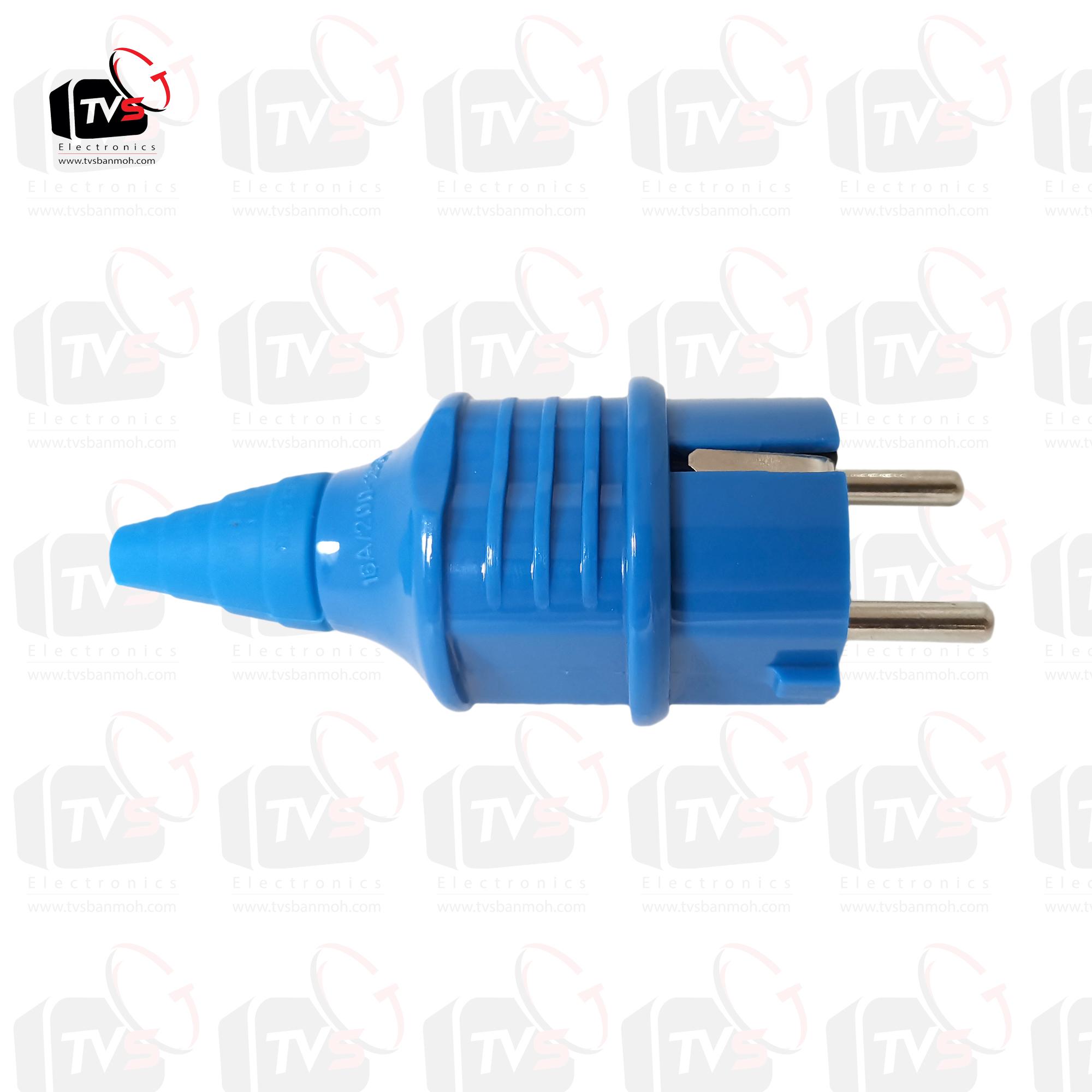 MARATHON IP54 เพาเวอร์ปลั๊กตัวผู้ ไลน์1เฟส 1นิวตรอน 1กราวด์ 220V 16A เสียบปลั๊กบ้านได้