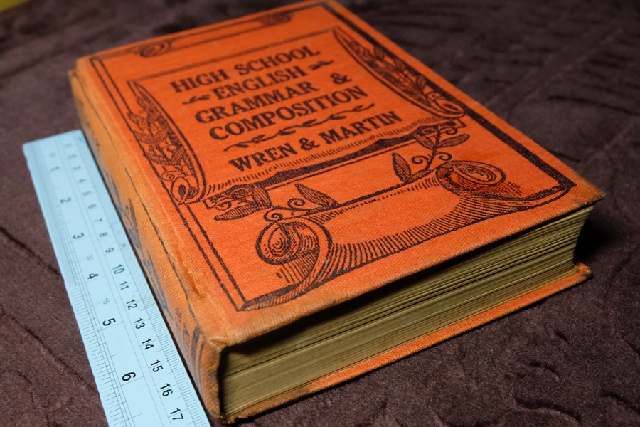 High School English Grammar & Composition by Wren & Martin ปกเเข็ง ปี 1969