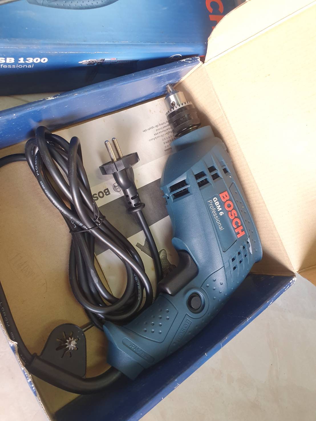 สว่านกระแทก13มม. BOSCH GSB 1300 มือสอง