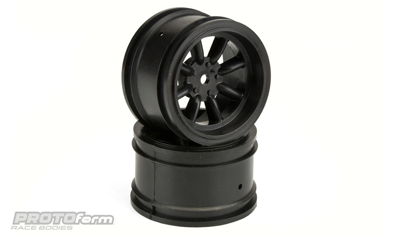 VTA Rear Wheels 31mm (Black/2pcs)