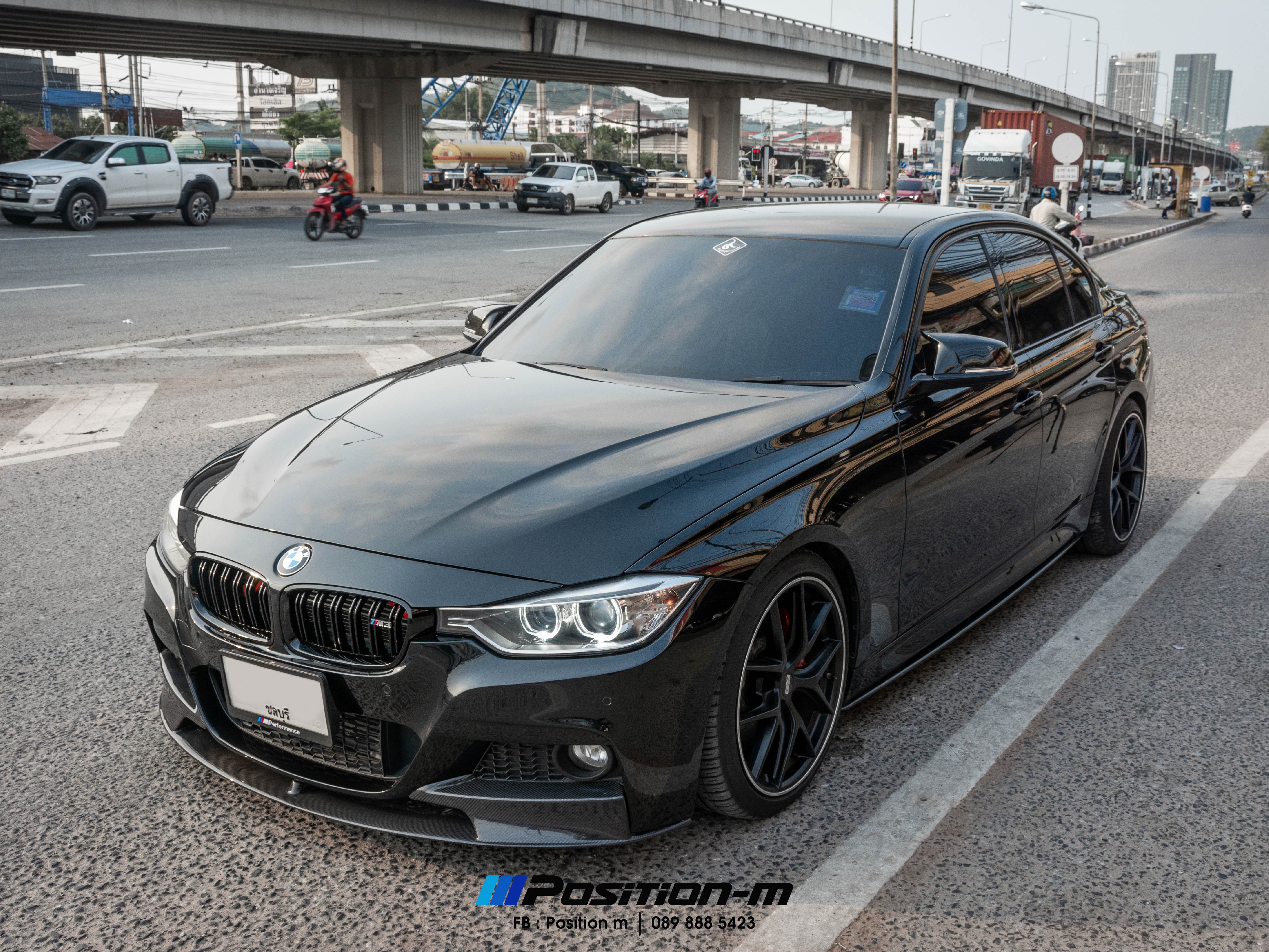 F30 Front lip Pure Carbon