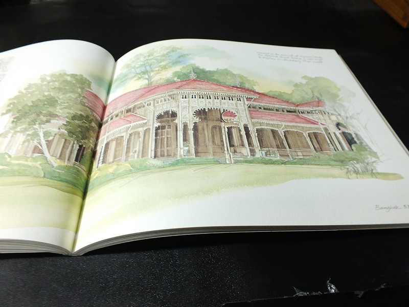 Thailand Sketchbook PORTRAIT OF THE KINGDOM (Painting by Taveepong Limapornvanich. Text by William Warren)