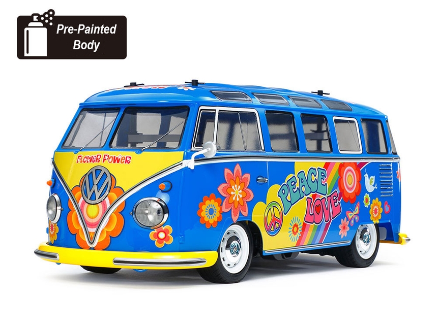 Volkswagen Type 2 (T1)(Flower Power Painted Body) (M-05)