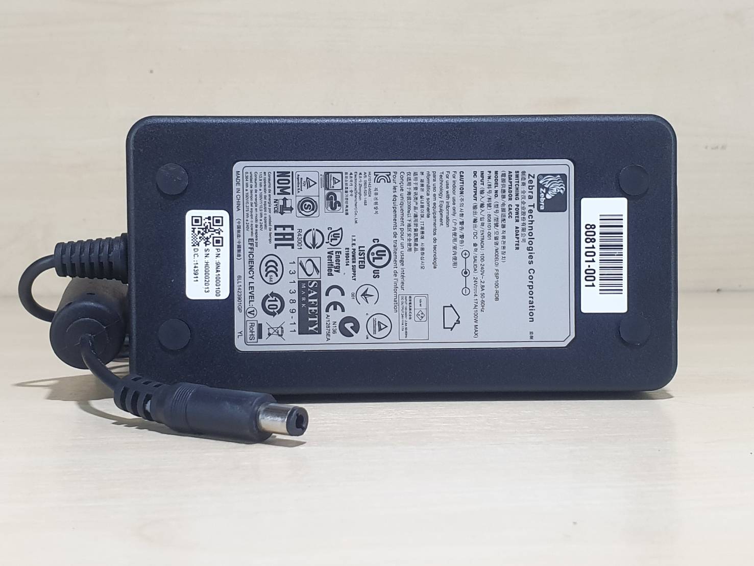 อแดปเตอร์ Zebra 24v 4.17a