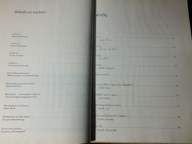 วัดสุทัศนเทพวราราม กรณีตัวอย่างความช่วยเหลือทางวัฒนธรรมจากเยอรมันนี ปกแข็ง 184 หน้า ปี 2528