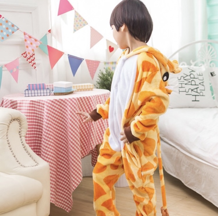 ชุดนอนมาสคอต / แฟนซี เด็ก ยีราฟ Giraffe