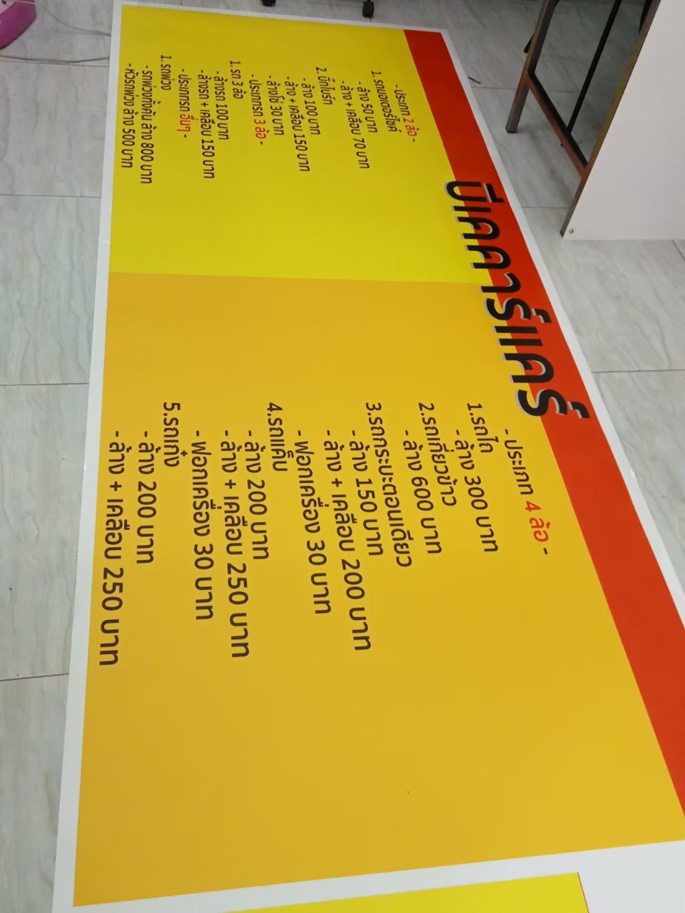 งานสติกเกอร์ไดคัท