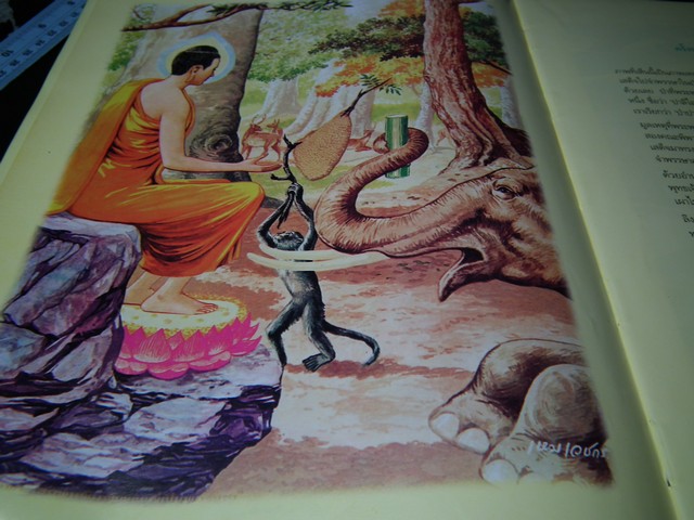 สมุดภาพพระพุทธประวัติ ฉบับอนุรักษ์ภาพเขียนทางพระพุทธศาสนา โดย อ.เหม เวชกร ปกแข็ง