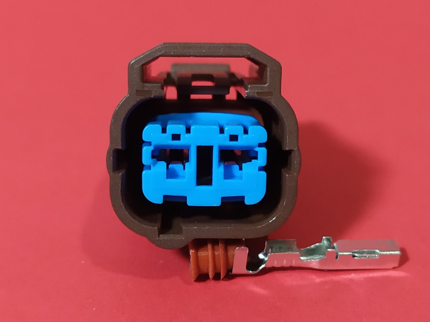 2 พิน น้ำตาล โซลินอยเกียร์ Honda #0593