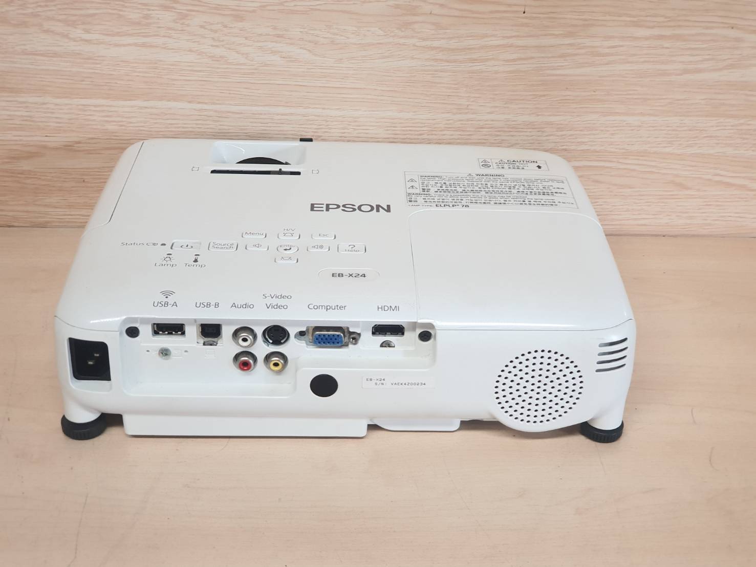 โปรเจคเตอร์ EPSON EB-X24 (3500ลูเมน) มือสอง