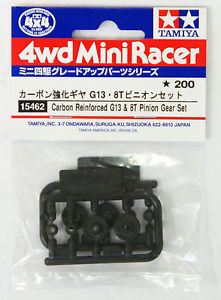 Carbon Reinforced G13 & 8T Pinion Gear Set.