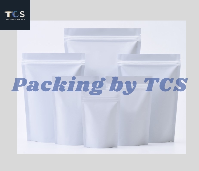 ถุงฟอยล์ซิปตั้งได้ สีด้าน (เมทัลไลท์)