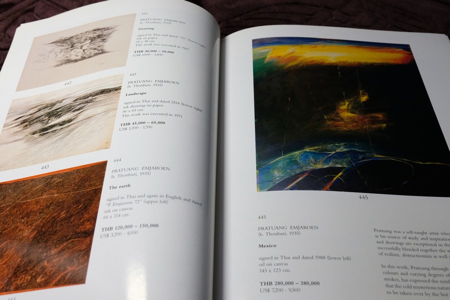 IMPORTANT THAI PAINTINGS by CHRISTIE'S THAILAND (Pre-Order สอบถาม)