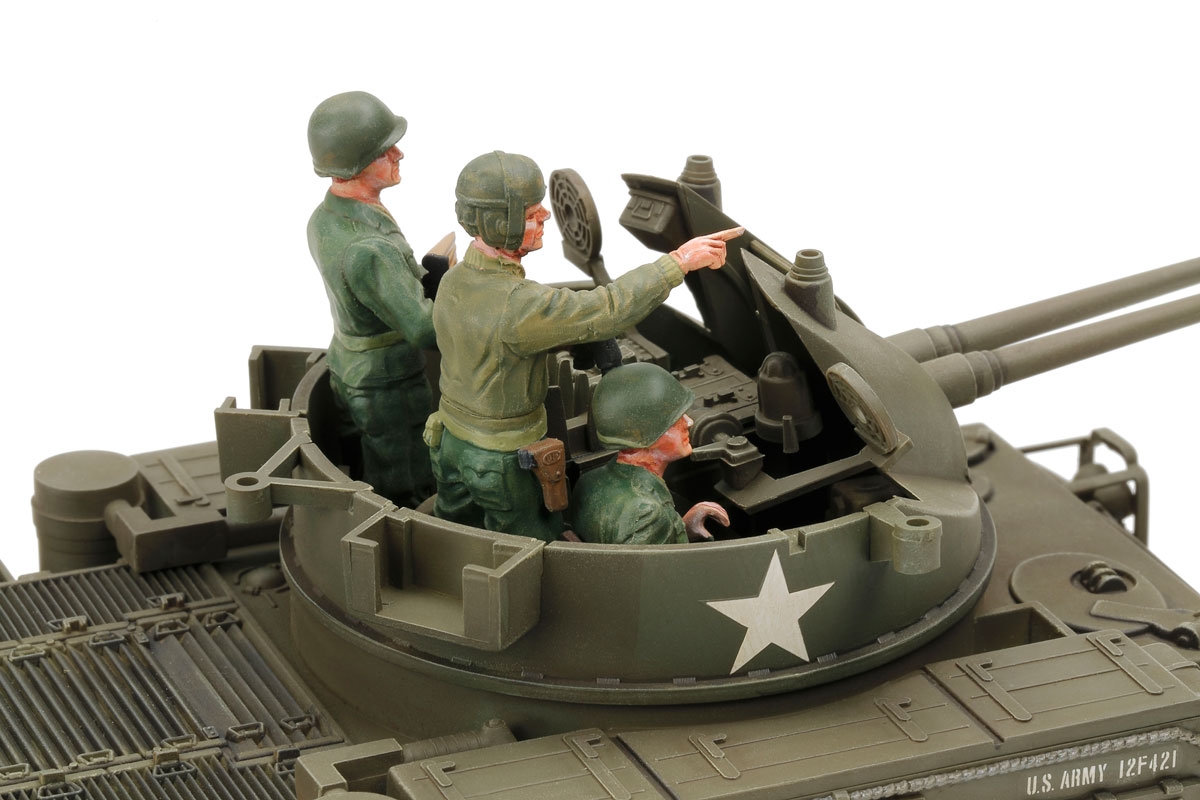 U.S.Self-Propelled A.A.Gun M42 Duster w/3 Figures