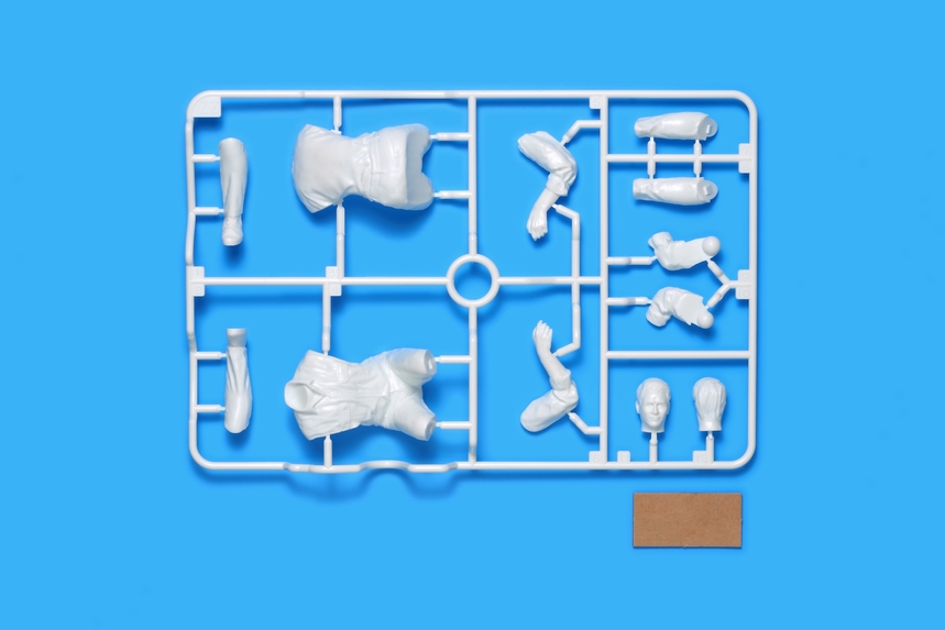 Driver Figure for 1/14 Scale R/C Tractor Truck.