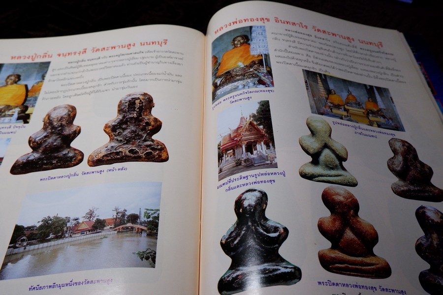 พระปิดตาเนื้อผงยอดนิยม โดย คเณศ์พร ปี 2547 หนา 96 หน้า