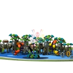 เครื่องเล่นสนามพลาสติกกลางแจ้ง โครงสร้างเสาและชิ้นส่วนเหล็กทุกชิ้นผ่านกระบวนการเคลือบสารป้องกันสนิม ( Galvanized ) ปลอดสารพิษและปลอดภัยต่อเด็กตามมาตรฐาน ASTM ประเทศเกาหลี น๊อตและสกรูเป็นระบบกันคลายและปลายตัดมนป้องกันการขีดข่วนเด็กๆพื้นผลิตจากเหล็กมีการเจา