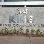 ติดตั้งป้ายอักษรสแตนเลสสีเงินแฮร์ไลน์ ยกขอบ 1นิ้ว ติดขาลอย 2cm