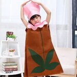 ชุดแฟนซี เด็ก ดอกไม้ สำหรับส่วนสูง 90 - 145 เซน