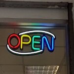 ป้ายไฟ open สำเร็จ ขนาด 30x20 cm