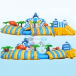 รายละเอียดสินค้า - ขนาด เป่าลมสไลเดอร์น้ำ - สี สีขาว, สีฟ้า, ลิง, เหลือง, แดง, เขียว, ม่วง, ชมพู, ดำ - มาตรฐาน EN14960, CE, UL, SGS, AS3533 - ผ้าใบกันน้ำ PVC เกรดความทนทานสูงรังสี UV ได้รับการรักษา, หน่วงไฟ,น้ำ -หลักฐานและผ่านใบรับรองสินค้ามาตรฐานยุโรปSGS