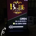 ป้ายไฟล้อเลื่อน กล่องไฟตั้งหน้าร้าน