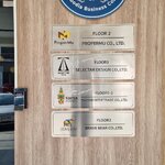 '' ป้ายบริษัท กัดกรด ''