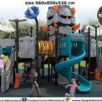 เครื่องเล่นสนามกลางแจ้ง (size L) size 960x850x530 cm
