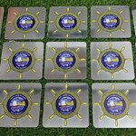 ป้ายอลูมิเนียม สกรีนยูวี 10x10 cm