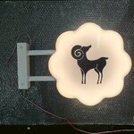 ป้ายกล่องไปอะคริลิคแสงรอบตัว