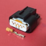 5 พิน ดำ Mitsubishi #05027